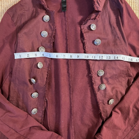 London Vintage looking maroon jacket - Picture 6 of 7